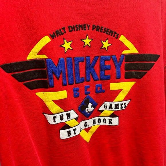 Mickey & Co. SweatShirt J.G. Hook Walt Disney Presents Collectors Series Fun 90s - Picture 4 of 8